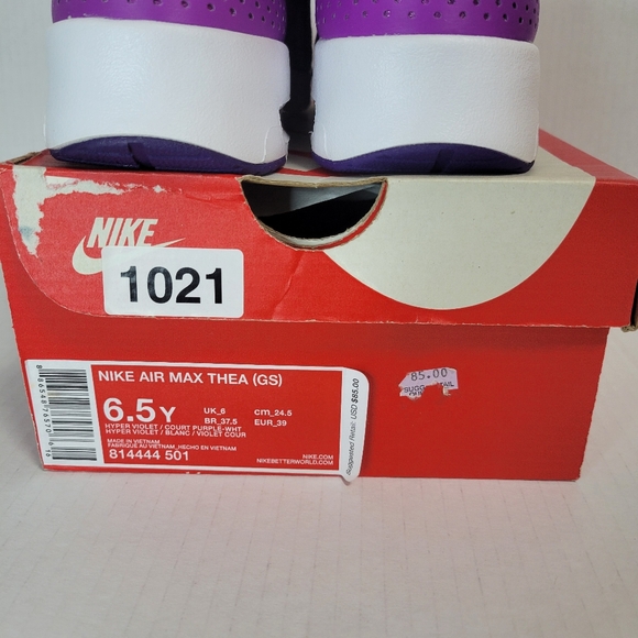 Nike Air Max Thea Women Purple  PinNikk Sz 6.5 814444-501 Fashion Shoes Cod:1021 - Picture 6 of 6